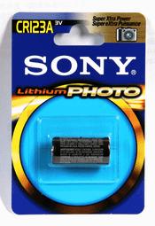 好朋友 SONY CR123A 3V 一次性鋰電池 公司貨 日本製 適用照相機