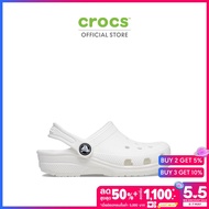 CROCS รองเท้าลำลองเด็ก TODDLER CLASSIC CLOG รุ่น 206990100 - WHITE
