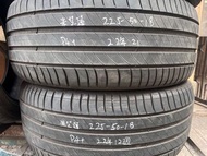225 50 18 Michelin P4+ 22年 二手呔 $350/條