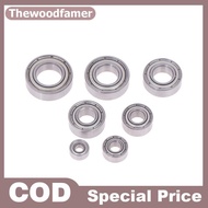 thewoodfamer 10Pcs 683 684 685 686 687 688 689 ZZ 2Z Small Deep Groove Ball Bearing Metal Shielded M