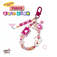 Twice Keychain Set / Beads Keychain / Beads Keychain Set Cute Club