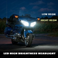 2PCS FOR Honda GL1800 Goldwing 6500k White H7 LED Headlight Bulb 100% No Dash Error