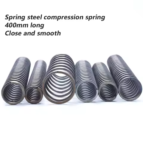 Wire Dia 2.3 3mm Length 400mm Long Compression Spring Steel Y Type Compressed Release Pressure Retur