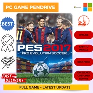 PES 2017 + Smoke Patch Season 2021/2022 - Offline [ Pendrive 32 GB ] PC Game