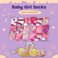 Stokin Baby / Stokin Bayi / Baby Socks Newborn / Cotton Socks / Baby Girl Socks / Stokin Bayi Peremp
