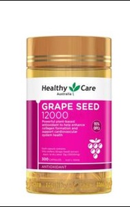 澳洲🇦🇺Healthy Care 葡萄籽 12000 300粒