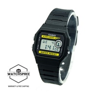 [Watchspree] Casio Digital Men's Black Resin Band Watch F94WA-9D F-94WA-9