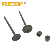 RESV for Suzuki Lets4 Lets5 Address 50 V50G Let's 4 5 4T 50cc Valve Intake Exhaust Stem Valve Oil Se