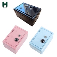 [Homyl] Iron Piggy Bank Cash Box Safe with Drop Saving Ornament Container Home Decor