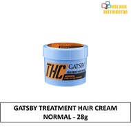 GATSBY Treatment Hair Cream 28g Normal THC BLUE Long Lasting Moisture Krim Rambut