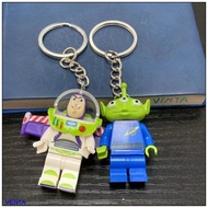 Buzz Lightyear Building Blocks  Keychain Backpack Pendant Student Gift
