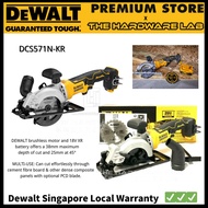{The Hardware Lab}Dewalt DCS571N-KR BL Compact Angle Sircular Saw 115mm 20V