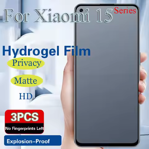 Xiaomi15Ultra Privacy Screen Protector For Xiaomi 15Pro Matte Hydrogel Film Xiaomi15 Pro Soft HD Ant