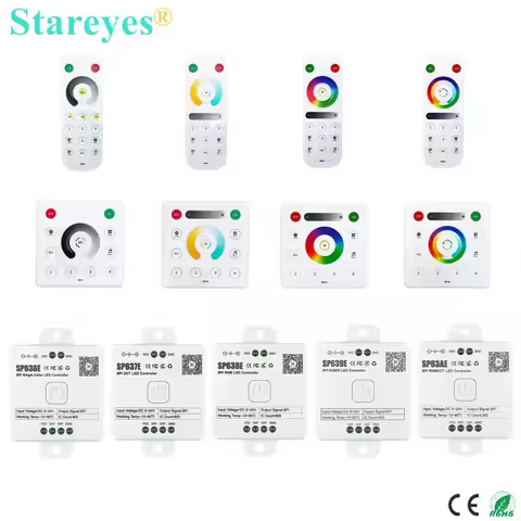 SPI Pixels LED Strip Bluetooth Music Controller SP636E SP637E SP638E SP639E SP63AE RB1 RB3 RC3 WS281