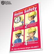 Work Safety K3 Banner How to Use Self Protective Equipment PPE PPE PPE PPE PPE PPE - Head Protection