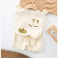 2026 Fashion 2026 Male Female Baby Clothes Summer Clothes Light Breathable Cover Infant Summer Pure 