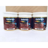 DAVIES MCS500 Megacryl Flat Latex Paint White 1L