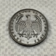 German Brass Retro Crafts Can Blow Silver Silver Dollar Silver Dollar 8.21