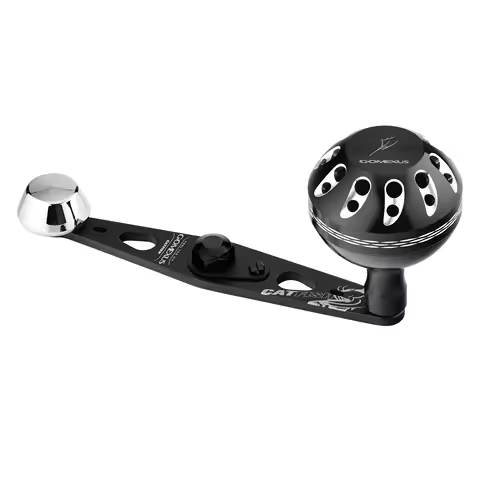 GOMEXUS Power Handle for Abu Garcia Ambassadeur C3/C4/S/SX 5000-7000 Round Fishing Reel Catfish Spec