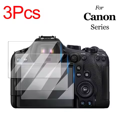 3Pcs Camera LCD Screen Protector Film for Canon 5D3/5DS/5DRS/5D4/EOS 6D/70D/80D/800D/200D/6D/Mark II