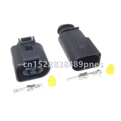 2 Pole 3.5mm 1J0 973 722 1717692-1 8D0 973 822 Auto Wire Socket 1J0973722 8D0973822 Electrical Horn 