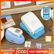 New Rectangle Postage Stamp DIY Crafts Handmade Embossing Machine Stamp Border Punch Toothed Puncher