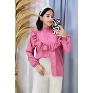KEMEJA CUI - AMELIA BLOUSE TOP SHIRT CASUALWanita