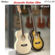 Acoustic Guitar Slim Acoustic Guitar 40 Inch Slim Barrel