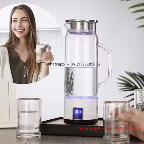 Active Alkaline Hydrogen Water Pitcher Hydrogen Rich Water Cup for Home