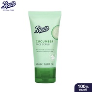 Boots Cucumber Face Scrub 50Ml บู๊ทส์ คิวคัมเบอร์ เฟซ สครับ 50มล.