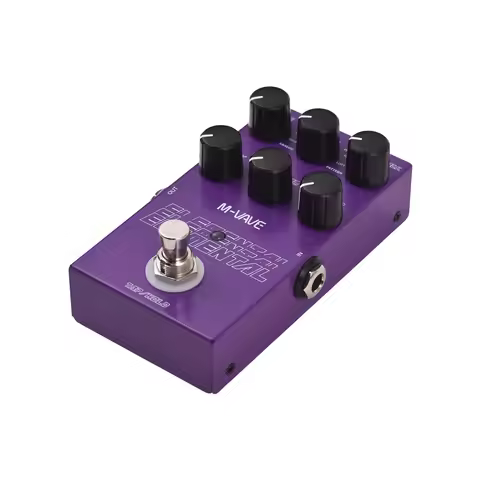M-VAVE Guitar ELEMENTAL Delay Effects Pedal TIME 9 Delay Effects Type DC 9V 6.35mm Electric Guitar D