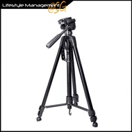 DSLR Camera Aluminium Tripod 3-Axis with Quick Release Plate + Carrying Bag/Case
