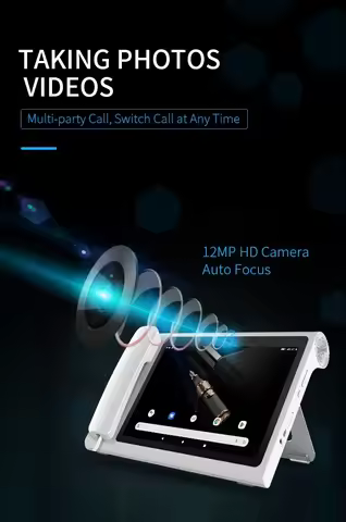 Home Volte Touch Screen WiFi Hotspot BT HD Audio Video Landline Phone Bluetooth Desktop 4G GSM Fixed