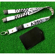 [SAME DAY SHIPPING 🇲🇾] Airbus A350 XWB Lanyard FREE ID HOLDER/ aviation merchandise