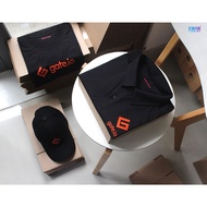 Gate.io, Binance, Bitcoin, MEXC Premium Polo Shirt