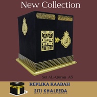 Hantaran Replika Kaabah/ Set Al-Quran Replika Kaaba (Gold Edition)