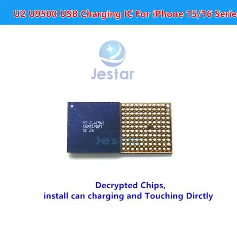 2-10 SN2012027 U2 U9500 USB Charging IC Decrypted Chipset For iPhone 15 16 Series 15/16Pro/ProMax/Pl