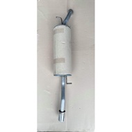 Toyota vios ncp42 rear muffler with stainless steel tip car exhaust