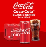 Coke Classic/Zero Mini 24can x 180ml