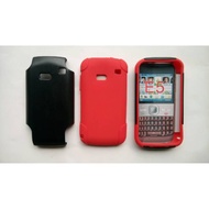 MERAH Silicone nokia e5 e5-00 red