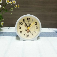Japan RHYTHM RHYTHM Cartoon Silent Alarm Clock Student Children's Bedroom Study Bedside Clock 306