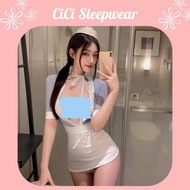 CP214 Cosplay sexy see-through flight attendant - hot elegant sailor CICI SLEEPWEAR