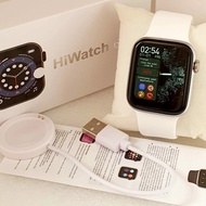primo gilaa Smartwatch T500+ Plus jam tangan T500 Plus pro Series 6 full layar - Merah Muda