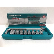 PRO QUIP-SOCKET WRENCH SET 1/ 2x10PCS-6PT PRO QUIP SC-SS01