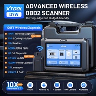 XTOOL D7W OBD2 Scanner Diagnostic Tool: 2026 Wireless Ver. of D7/D7S/D7BT, Bidirectional Scan Tool w