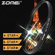 Available ZOMEI 4/6/8 Star Filter Star for Digital Camera Lens - DSLR Mirrorless Camera Canon Nikon 
