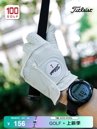 Titleist Titleis Golf Gloves Mens Perma Soft Sheepskin Golf Gloves Professional Style