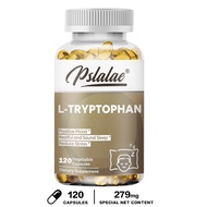 Pslalae L-Tryptophan Supplement Capsules Improve Sleep Regulate Nerve Function and Help Improve Anem