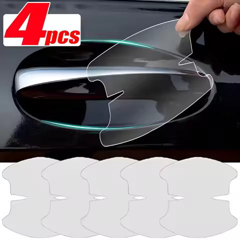 Car Door Bowl Scratch Resistant Sticker Invisible Transparent Sticker Car Door Handle Protection Sti