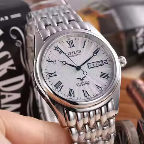 Original Citizen CITIZEN Watch Automatic Mechanical Steel Belt Waterproof Men's Watch NH8240-57E Wat
